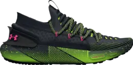 Кроссовки Under Armour HOVR Phantom 3 Amp Black Lime Surge, черный 3026814 001 | black