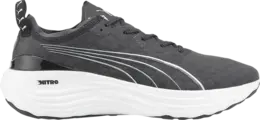 Кроссовки Puma ForeverRun Nitro Black White, черный 377757 01 | black