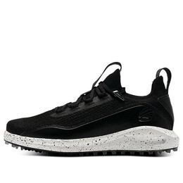 Кроссовки curry 8 golf spikeless 'black white' Under Armour, черный 3023734-001 | black/white