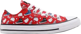 Кроссовки Converse Hello Kitty x Chuck Taylor All Star Low Red, красный 163913c | red