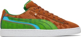Кроссовки Puma Minecraft x Suede Grass Block, коричневый 386290 01 | brown
