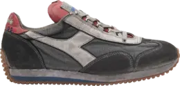 Diadora Кроссовки Equipe H Dirty Stone Wash Evo Bering Sea, черный 201 174736 60125 | black