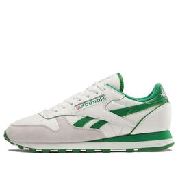 Кроссовки classic leather 1983 vintage 'chalk glen green' Reebok, белый 100074340 | white/green