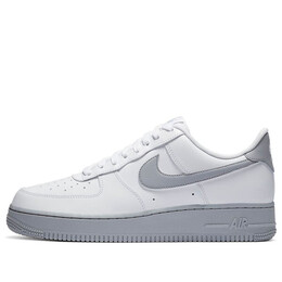 Кроссовки air force 1 '07 'white grey sole' Nike, серый ck7663-104 | grey/white