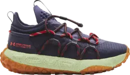 Кроссовки Under Armour HOVR Summit Fat Tire Cuff Tempered Steel Phosphor Green, фиолетовый 3022945 501 | purple