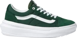 Кеды Vans Old Skool Overt ComfyCush Dark Green, зеленый vn0a7q5edgy | green