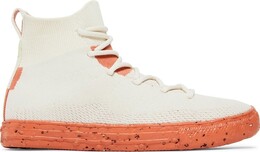 Кроссовки Converse Renew Chuck Taylor All Star Crater Knit High Egret Cedar Bark, кремовый 171493c | cream