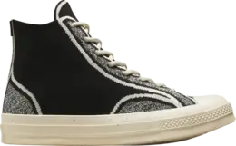 Кроссовки Converse Renew Chuck 70 Knit High Black Egret, черный 171486c | black