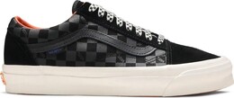 Кеды Vans Porter-Yoshida & Co. x OG Old Skool LX Floral Checkerboard - Black, черный vn0a4p3xxg5 | black