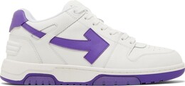 Кроссовки Off-White Out of Office White Violet Purple, белый omia189f22lea001 0135 | white