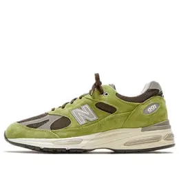 Кроссовки x danielle cathari 991v2 made in england 'matcha' New Balance, мультиколор u991dd2 | pistacho/chocolate brown