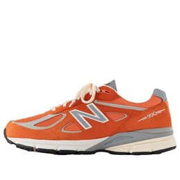 Кроссовки x aim leon dore 990v4 orange 'red clay' New Balance, красный u990og4 | red clay