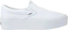 Кроссовки Vans Classic Slip-On Stackform White, белый vn0a7q5rw00 | white