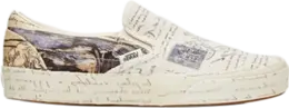 Кеды Vans Vincent Van Gogh x Slip-On Letters, белый vn0a38f7u7t | white