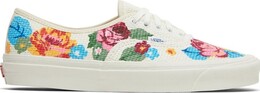 Кеды Vans Authentic 44 DX Anaheim Factory - Floral, белый vn0a54f29gm | white