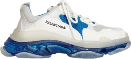Кроссовки Balenciaga Triple S Sneaker White Blue, белый 541624 w09on 9169 | white