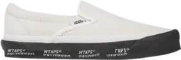 Кеды Vans WTAPS x Classic Slip-On LX White Black, белый vn0a45jk20f1 | white