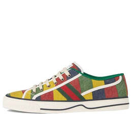 Кроссовки tennis 1977 'yellow red green' Gucci, желтый 606111-h8o10-8465 | yellow/red/green