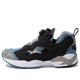 Кроссовки instapump fury 95 'black grey blue' Reebok, черный gy1589 | black/gray/blue
