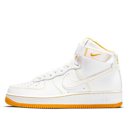 Кроссовки air force 1 high '07 'laser orange' Nike, белый cv1753-107 | white/orange