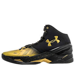 Кроссовки curry 2 'black gold' Under Armour, черный 3026283-001 | black/gold