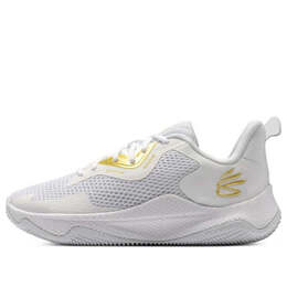 Кроссовки curry hovr splash 3 'white metallic gold' Under Armour, белый 3026275-101 | white/metallic gold