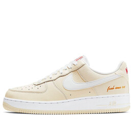 Кроссовки air force 1 '07 premium 'popcorn' Nike, мультиколор cw2919-100 | coconut milk/white-univ red-mtlc gold