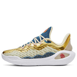 Кроссовки curry 11 'champions mindset' Under Armour, желтый 3026617-300 | lemon ice/metallic gold/red