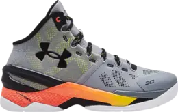 Кроссовки Under Armour Curry 2 Retro Iron Sharpens Iron 2022, серый 3026052 100 | grey