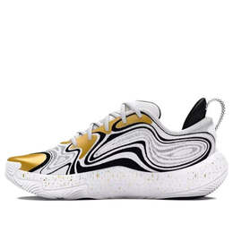 Кроссовки spawn 6 'white metallic gold' Under Armour, белый 3027263-100 | white/black/metallic gold