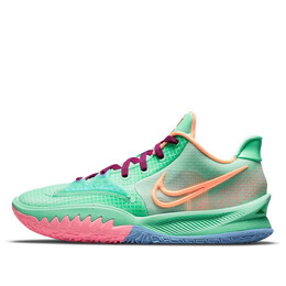 Кроссовки sue bird x kyrie low 4 ep 'keep sue fresh' Nike, зеленый cz0105-300 | green glow/red plum/metallic gold/atomic orange