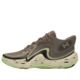 Кроссовки spawn 6 mid 'taupe dusk green' Under Armour, коричневый 3028338-200 | taupe dusk/black/retro green