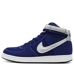 Кроссовки x supreme air vandal high 'deep royal' Nike, синий 304715-402 | deep royal/metallic silver-black