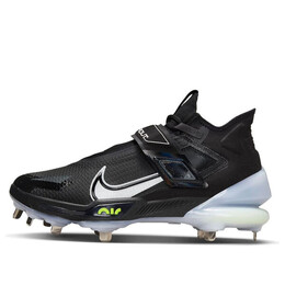 Кроссовки force zoom trout 8 elite 'black white volt' Nike, черный cz5913-010 | black/dark smoke grey/light smoke grey/white