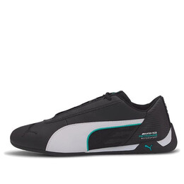 Кроссовки mercedes r-cat 'black grey green' Puma, черный 306558-01 | black/grey/green