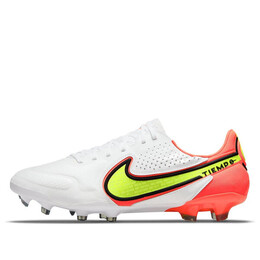 Кроссовки tiempo legend 9 elite fg 'motivation pack' Nike, белый cz8482-176 | white/dark red/yellow