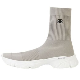 Кроссовки speed 3.0 high-top sneakers gray Balenciaga, серый 654532w2dn21510 | grey