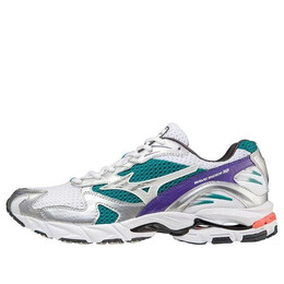 Кроссовки wave rider 10 'white' Mizuno, белый d1ga210407 | white/green/purple
