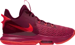 Кроссовки Nike LeBron Witness 5 EP 'Gym Red Crimson', красный cq9381 600 | red