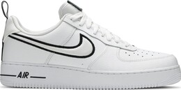 Кроссовки Nike Air Force 1 'White Black', белый dh2472 100 | white