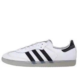 Кроссовки самба Adidas, белый eg7673 | white/black/gold