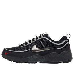 Кроссовки air zoom spiridon 'black metallic silver' Nike, черный hf9117-002 | black/metallic silver