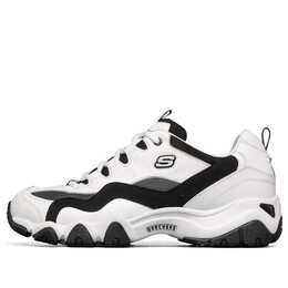 Кроссовки d lites 2.0 running shoes white/black/grey Skechers, белый 666157-wbmt | whiteblackgray