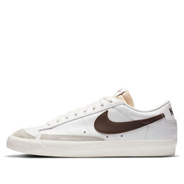 Кроссовки blazer low '77 vintage 'white chocolate' Nike, белый da6364-100 | summit white/sail/white/chocolate