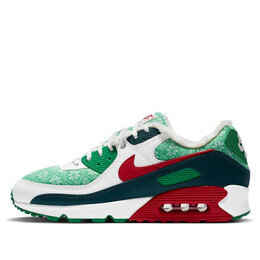 Кроссовки air max 90 'christmas sweater' Nike, черный dc1607-100 | black/green/red