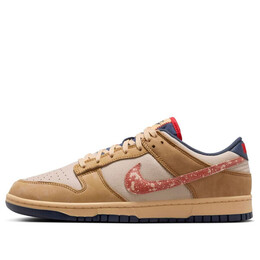 Кроссовки dunk low 'wheat sanddrift' Nike, мультиколор hq3640-790 | wheat/sanddrift/celestial gold/burnt sunrise