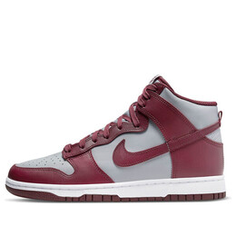 Кроссовки dunk high 'dark beetroot' Nike, мультиколор dd1399-600 | dark beetroot/dark beetroot/wolf grey