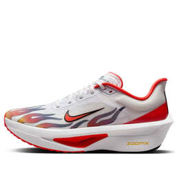 Кроссовки zoom fly 6 premium 'ekiden pack' Nike, белый hq3498-100 | white/black/university red/habanero red