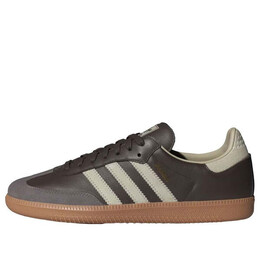 Кроссовки samba og 'brown putty grey' Adidas, коричневый id1481 | brown/putty grey/gold metallic