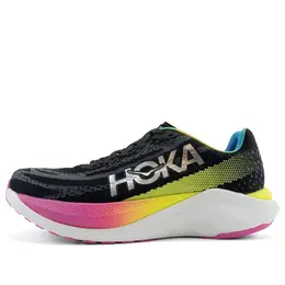 Кроссовки mach x 'black silver multi-color' Hoka One One, черный 1141450-bksv | black/silver/multi-color